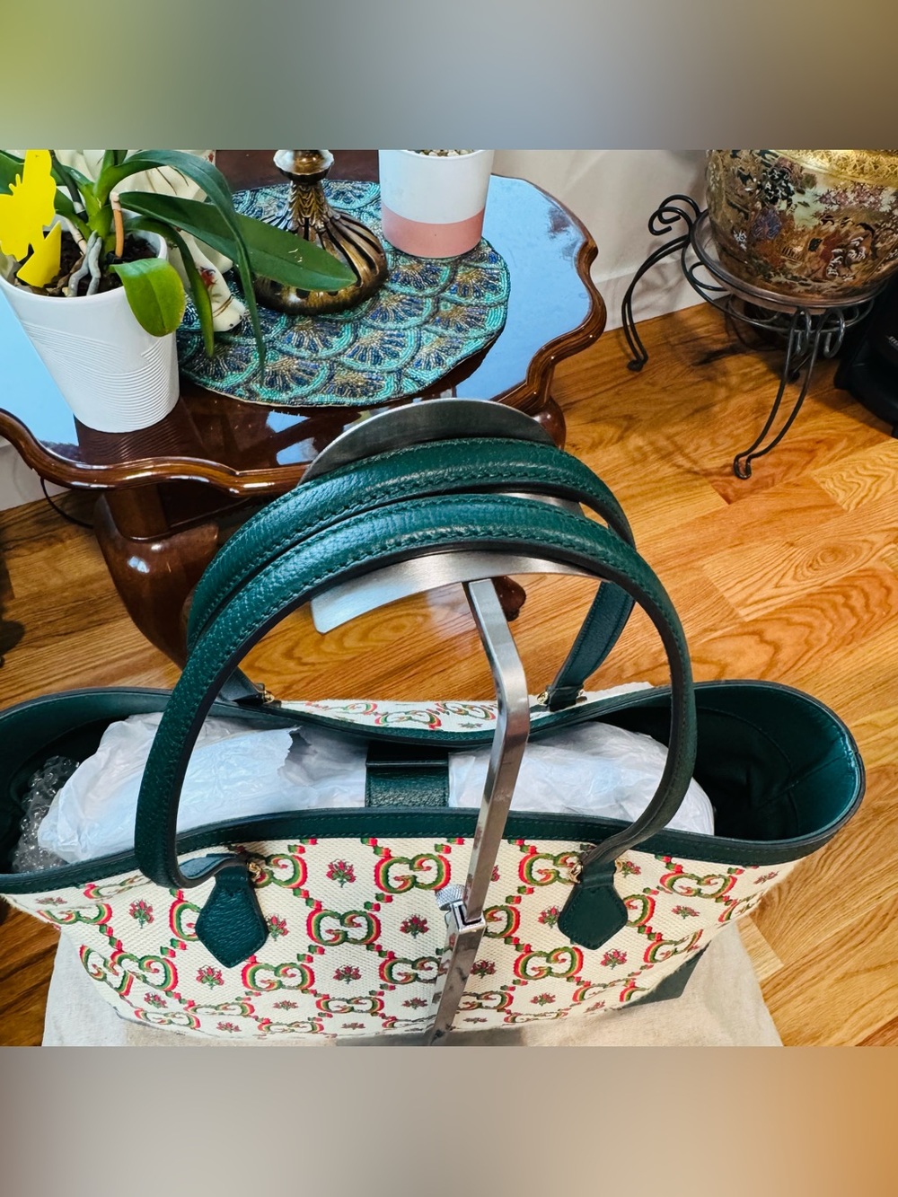 Gucci 100 Ophidia Shopping Tote Limited Edition Canvas Medium - Picture 3 of 16